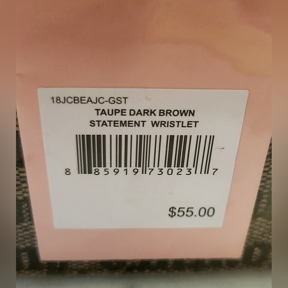 NWT Juicy Couture Coated canvas large logo wristlet/clutch - Picture 4 of 10